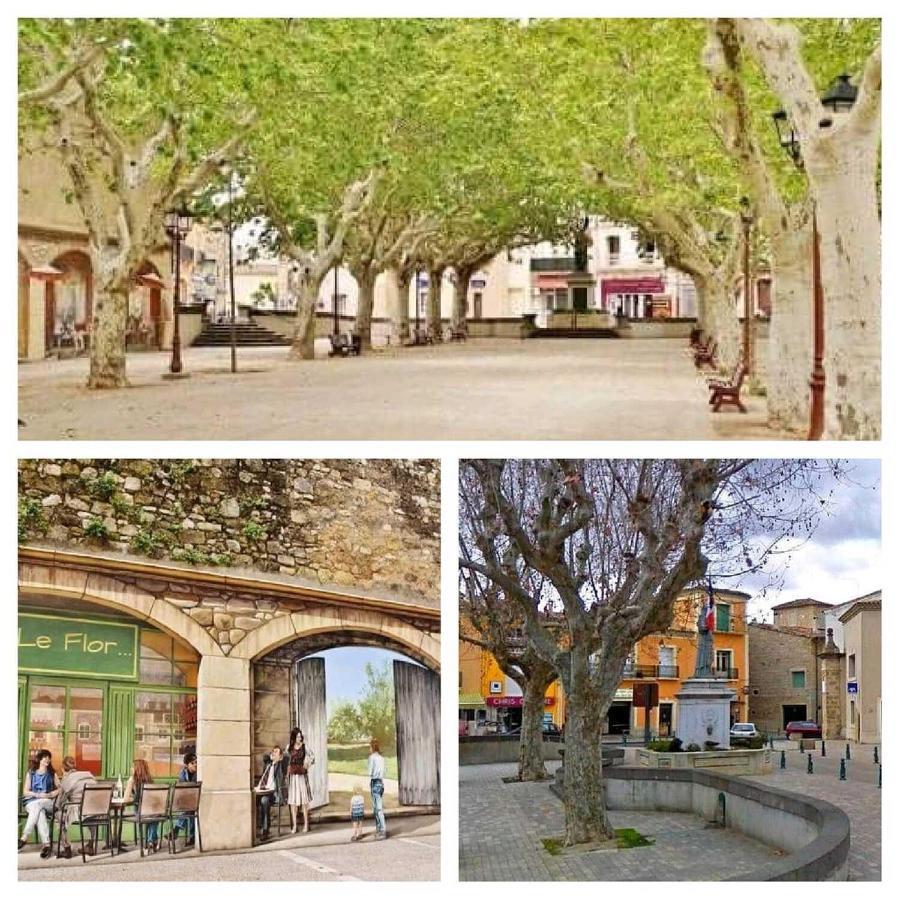 Charmant T2 Tout Confort Au Centre Du Village ! Florensac Extérieur photo